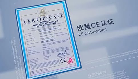 Certificado CE otorgado