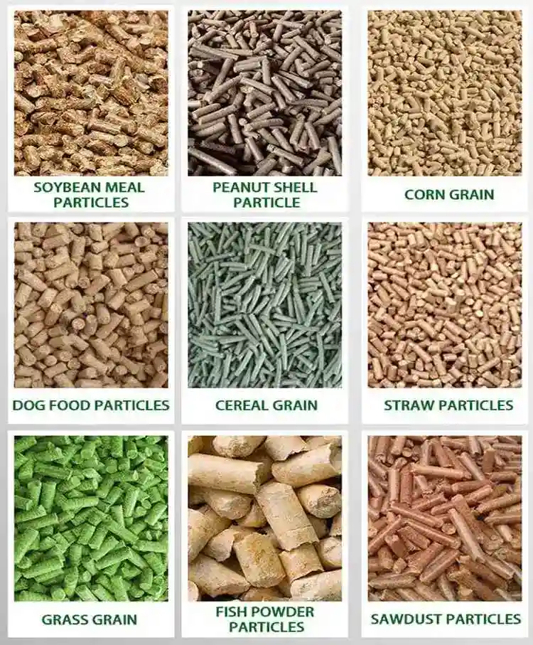 ulike-pellets-for-forskjellige-dyr