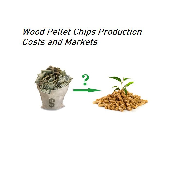 Výrobné náklady na štiepky z drevených peliet a trhy