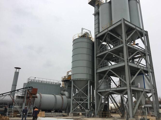 Yellow sand dryer production line project