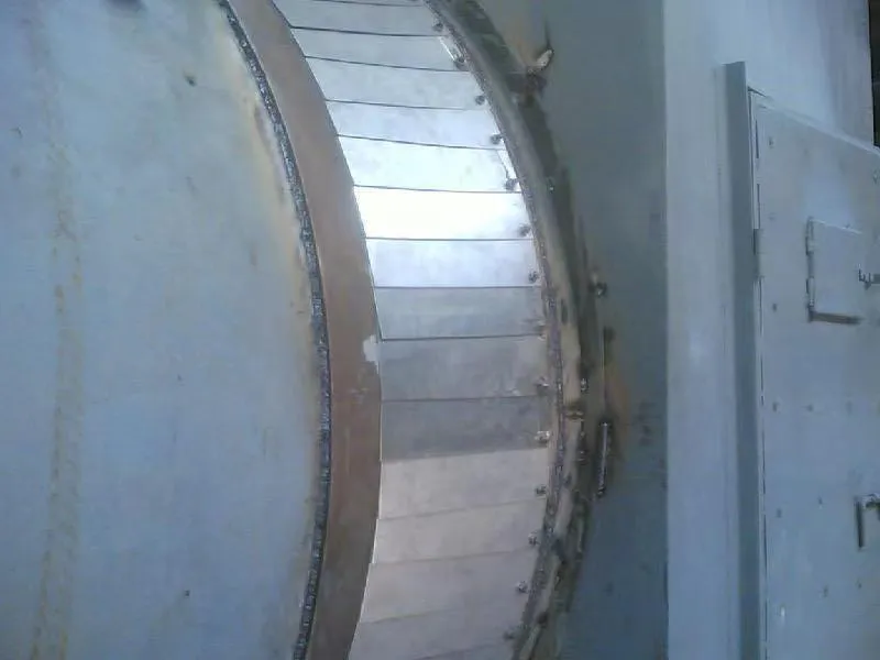 rotary dryer drum seal plate
