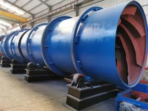 fabrication d'une machine de séchage rotative