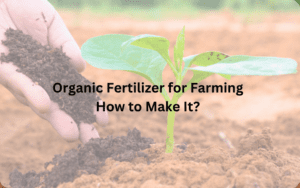 organisk gödsel för jordbruket