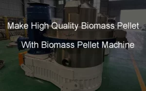 faceți pelete de biomasă de înaltă calitate cu mașina de pelete de biomasă