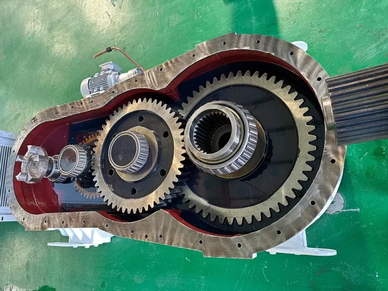 Pellet machine reducer gears