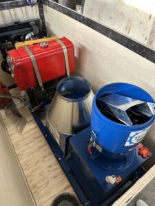 feed pellet machine with diesel engine 8